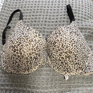 VS cheetah print bra